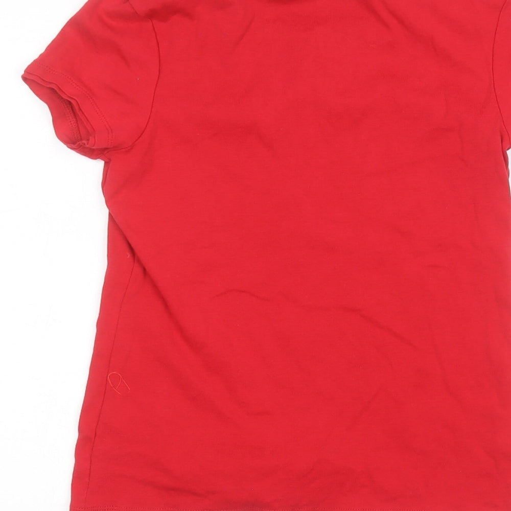 TU Womens Red   Basic T-Shirt Size 12