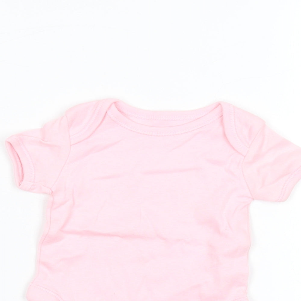 George Baby Pink   Babygrow One-Piece Size 0-3 Months