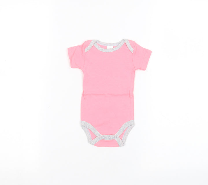 Modern Baby Baby Pink Babygrow One-Piece Size 0-3 Months