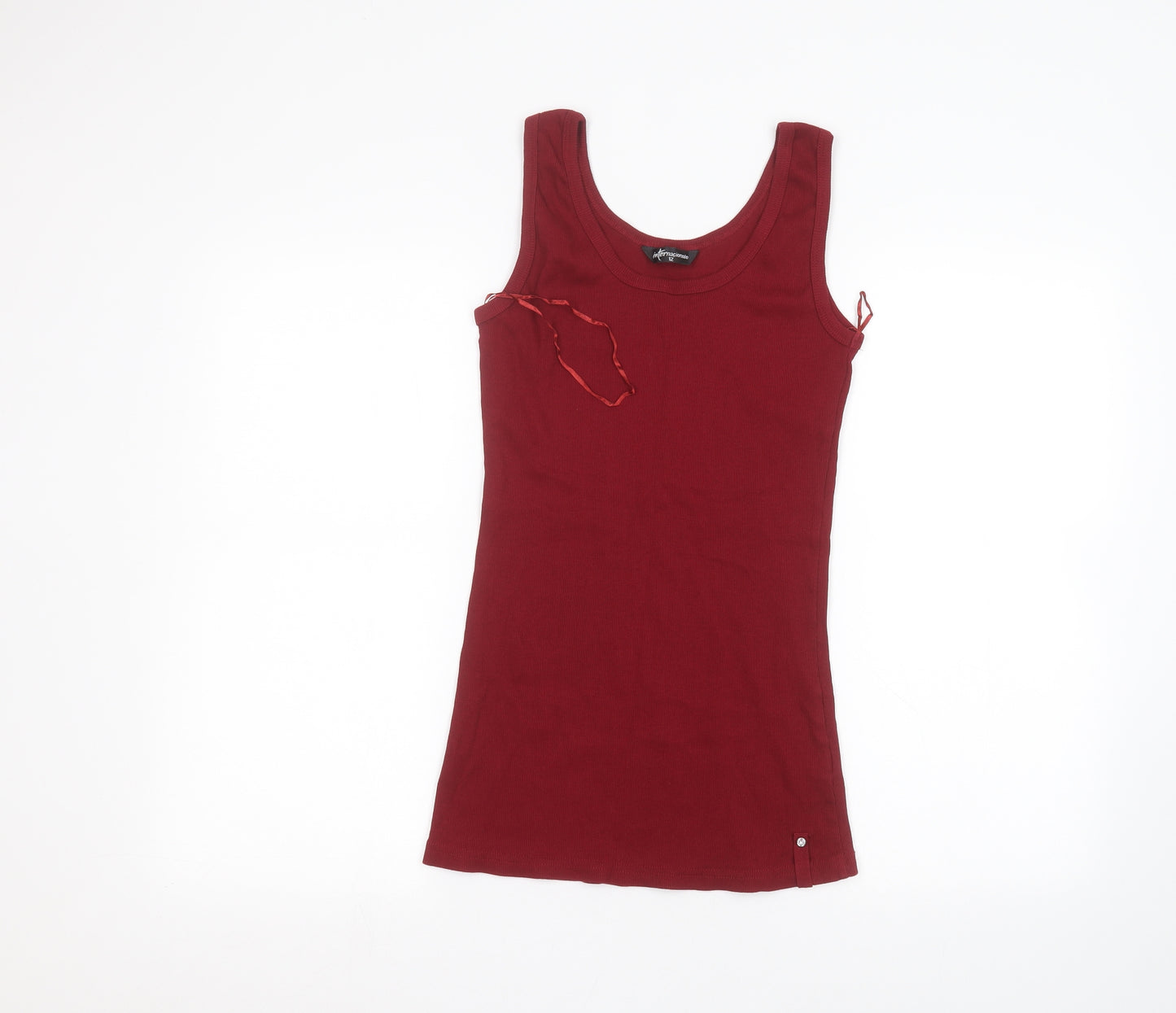 Internacionale Womens Red   Basic Tank Size 12