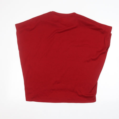 Quiz Womens Red   Basic T-Shirt Size S