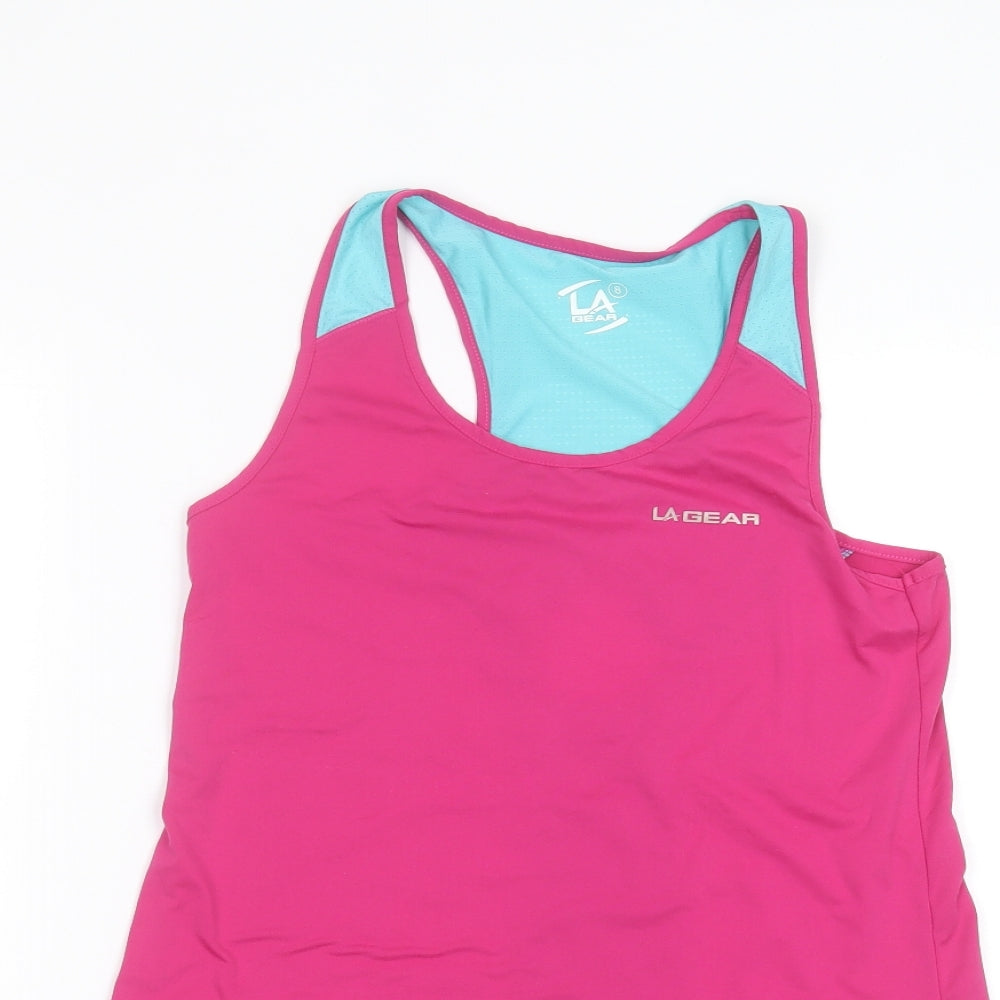 LA Gear Womens Pink   Basic Tank Size 8