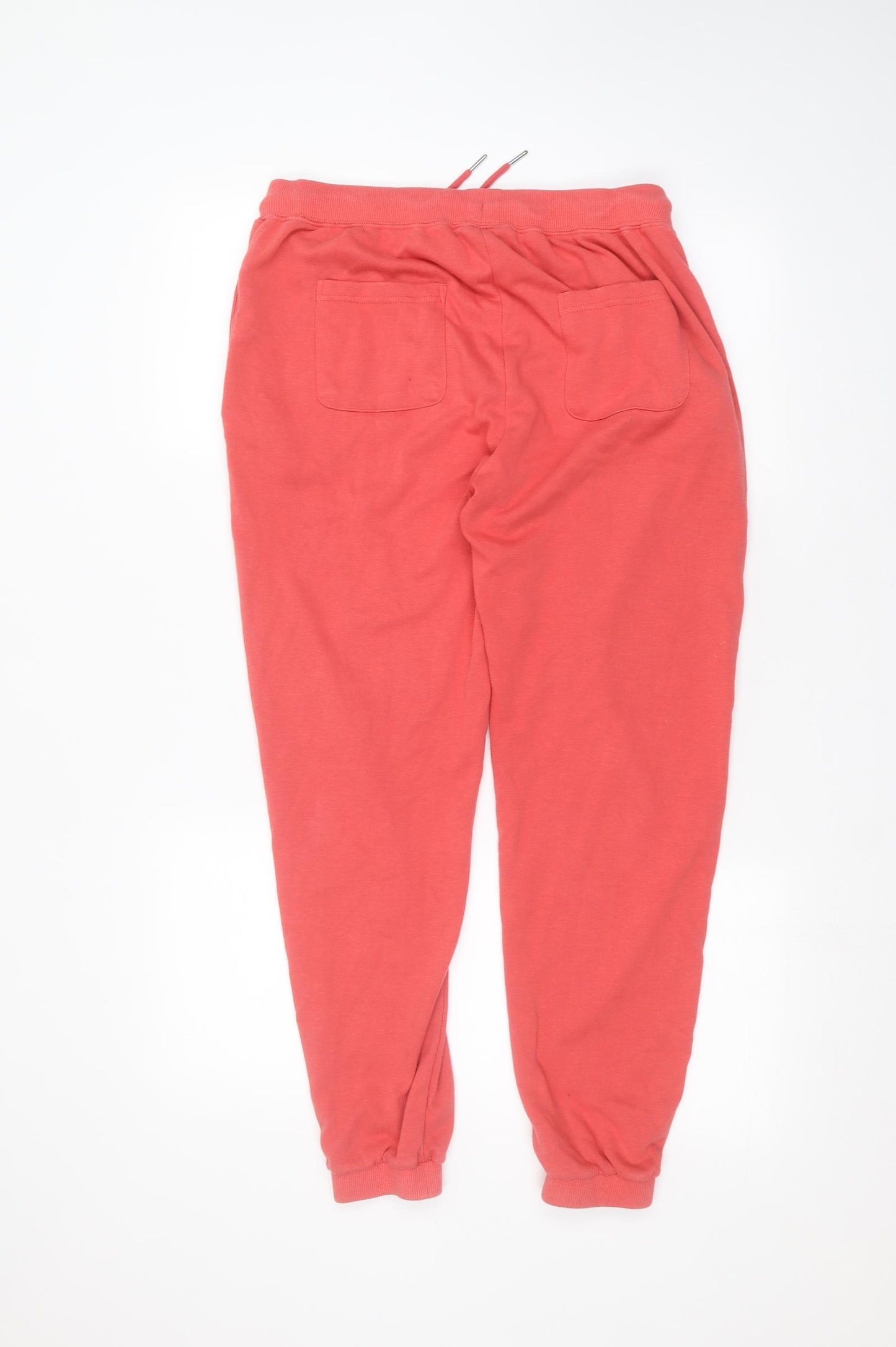 Cotton Traders Womens Orange   Sweatpants Trousers Size 10 L26 in