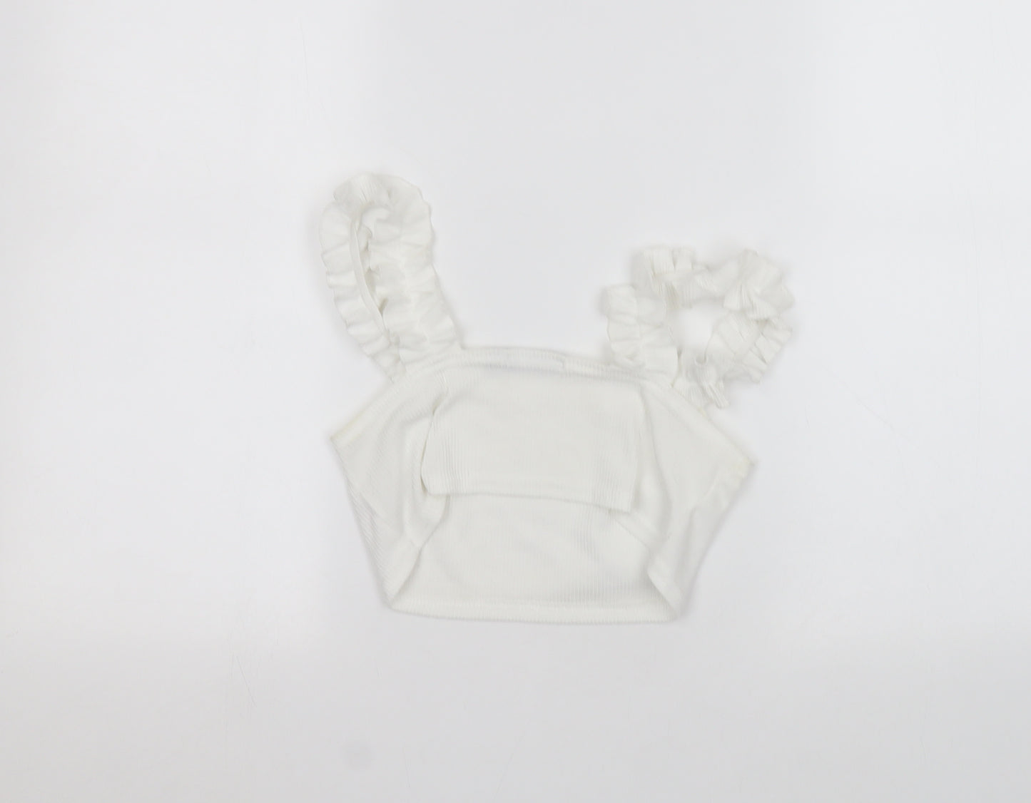 Boohoo Womens White   Basic T-Shirt Size 12