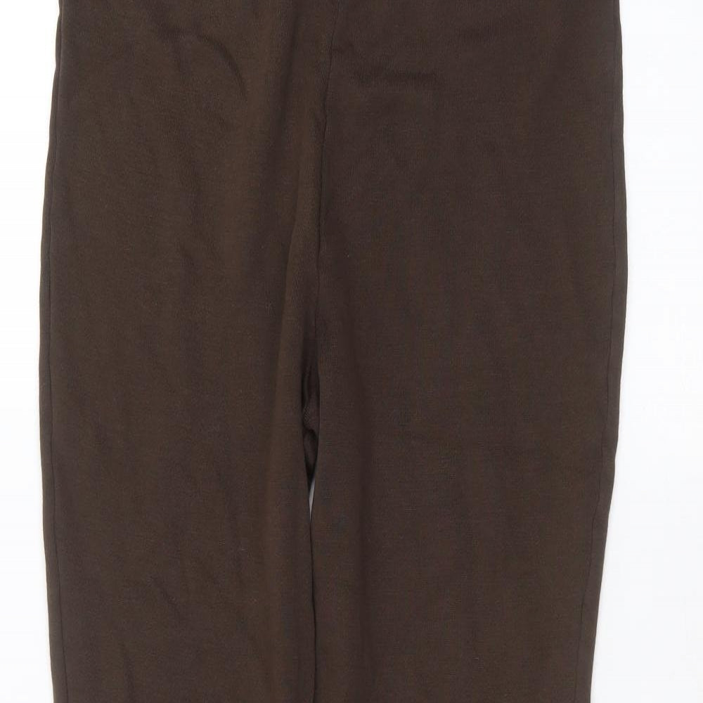 Preworn Womens Brown   Sweatpants Trousers Size M L30 in