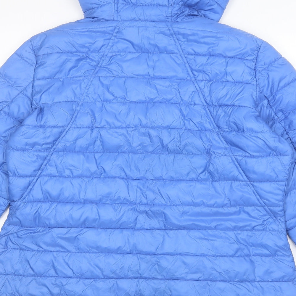 HFX Womens Blue   Puffer Jacket Coat Size L
