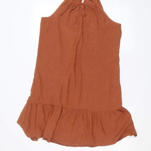 Primark Womens Brown   Basic T-Shirt Size 14
