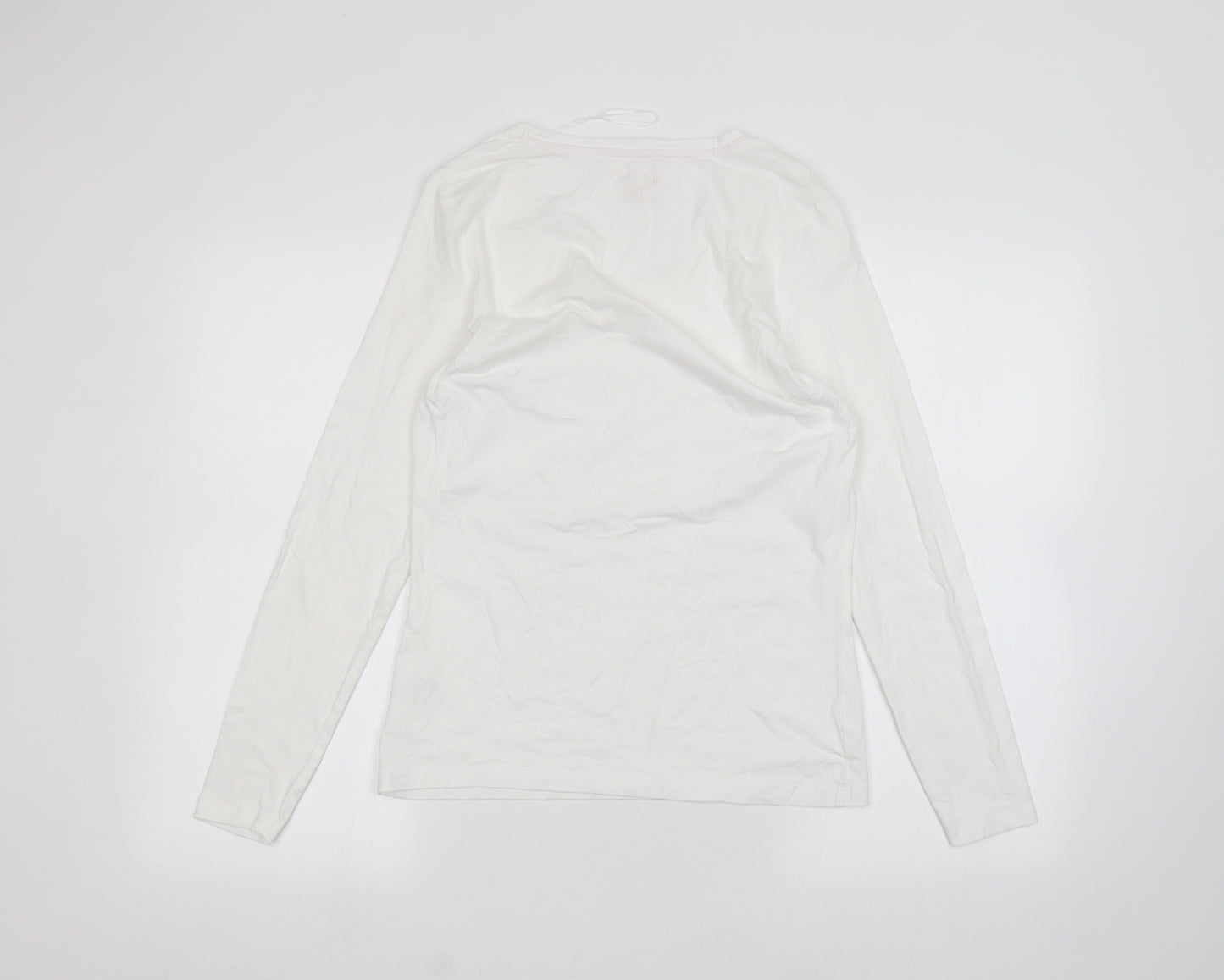 TU Womens White   Basic T-Shirt Size 14
