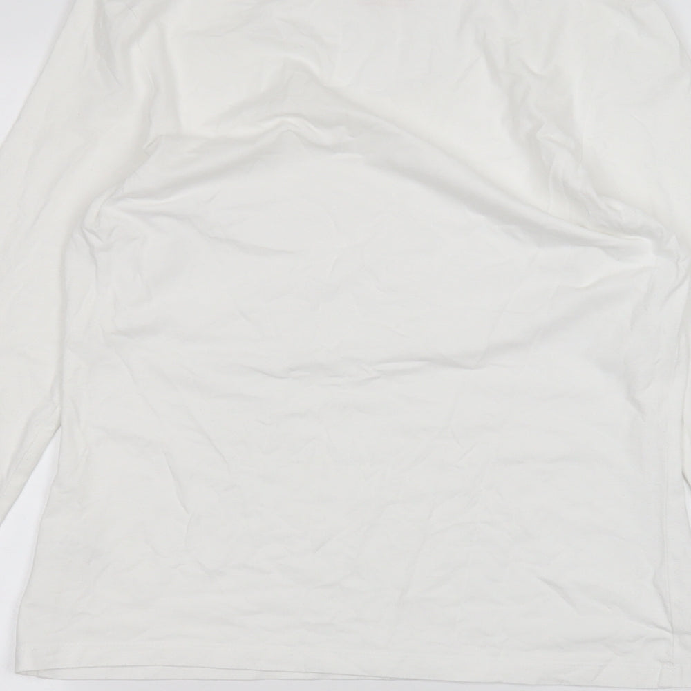TU Womens White   Basic T-Shirt Size 14