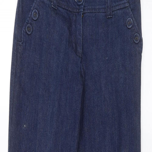 H&M Womens Blue   Straight Jeans Size 6 L28 in