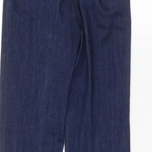 H&M Womens Blue   Straight Jeans Size 6 L28 in