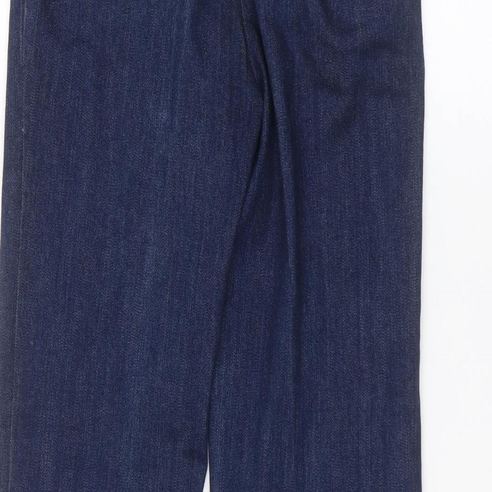 H&M Womens Blue   Straight Jeans Size 6 L28 in