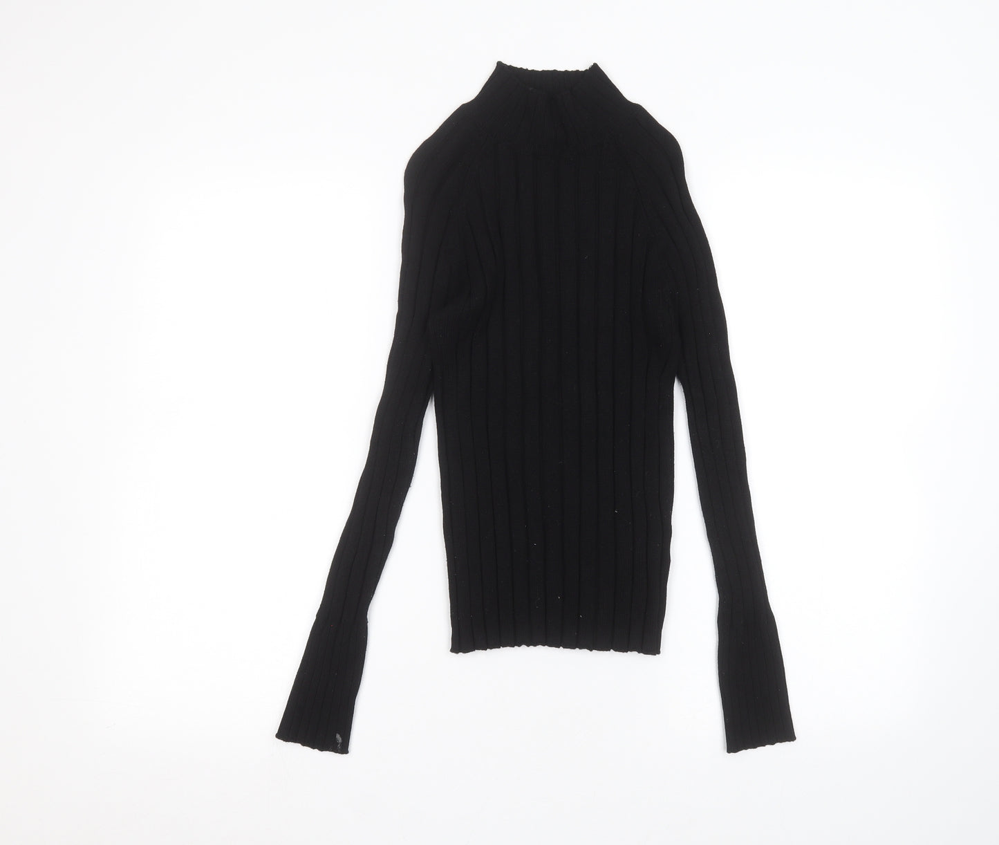 River Island Womens Black   Basic T-Shirt Size 8