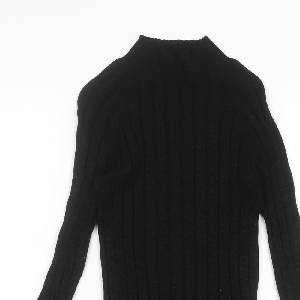 River Island Womens Black   Basic T-Shirt Size 8