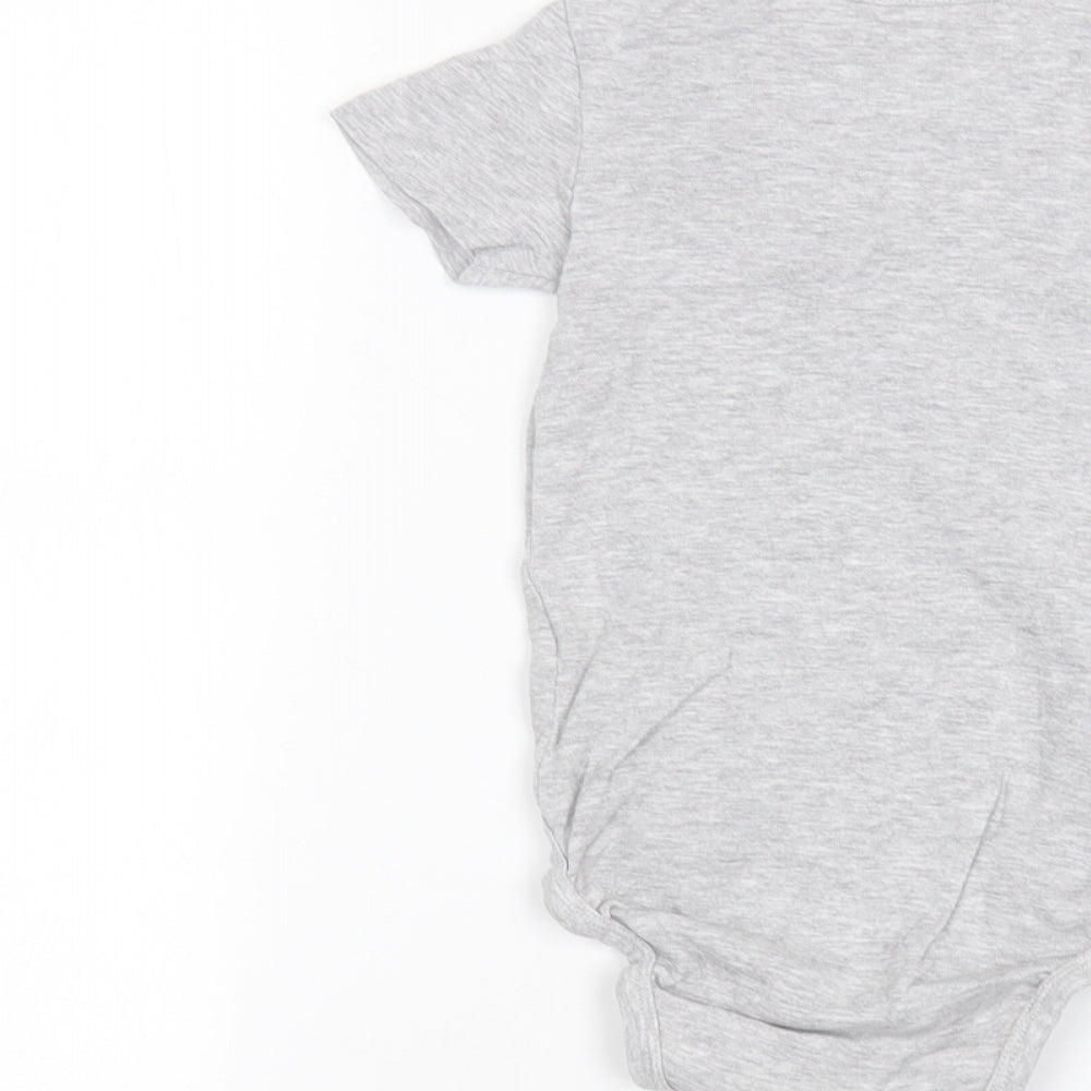 H&M Baby Grey   Babygrow One-Piece Size 18-24 Months