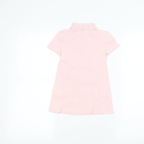 Tommy Hilfiger Girls Pink   T-Shirt Dress  Size 24 Months
