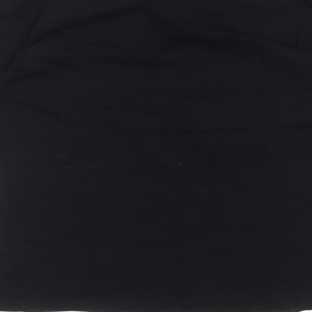 Deux two Womens Black   Basic T-Shirt Size S