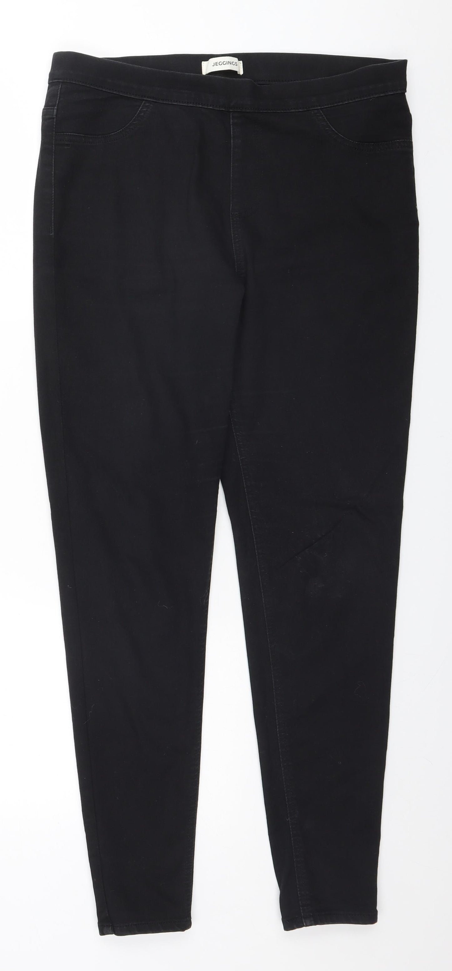 Preworn Womens Black   Jegging Jeans  L30 in