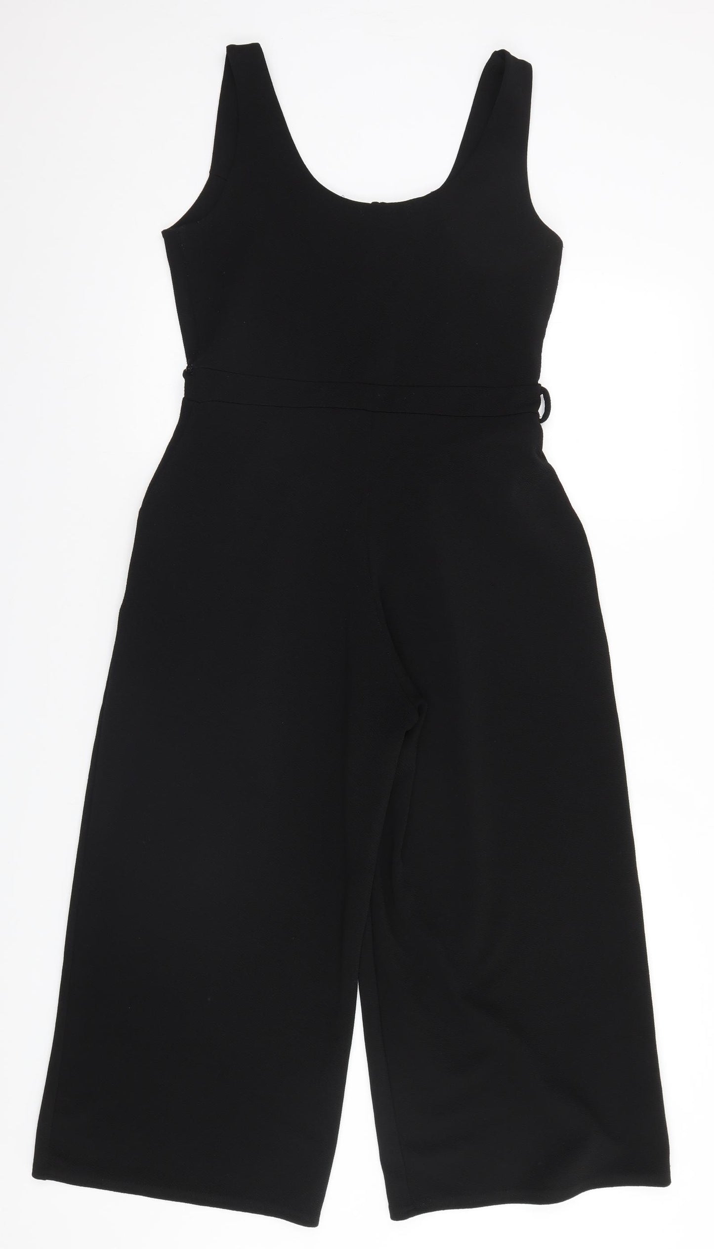 Quiz Womens Black   Jumpsuit One-Piece Size 14 L22 in