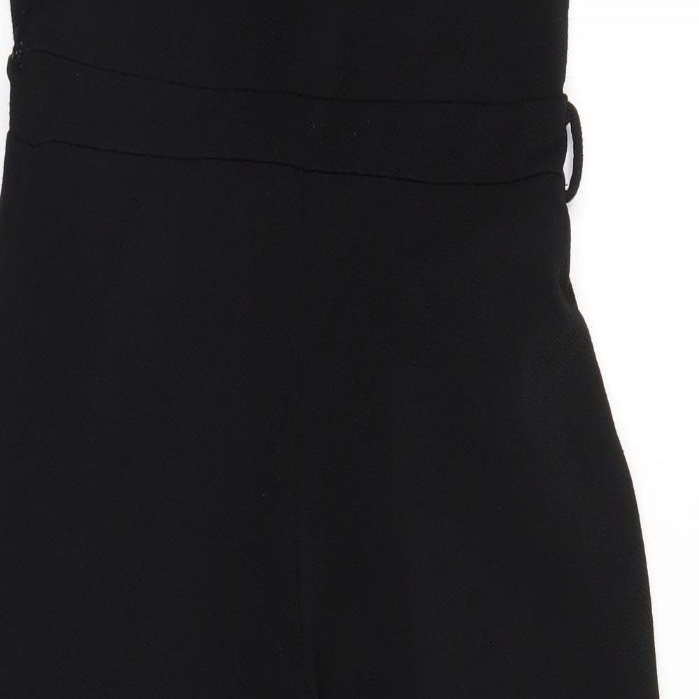 Quiz Womens Black   Jumpsuit One-Piece Size 14 L22 in