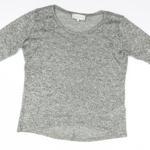 New Look Womens Beige   Basic T-Shirt Size 10