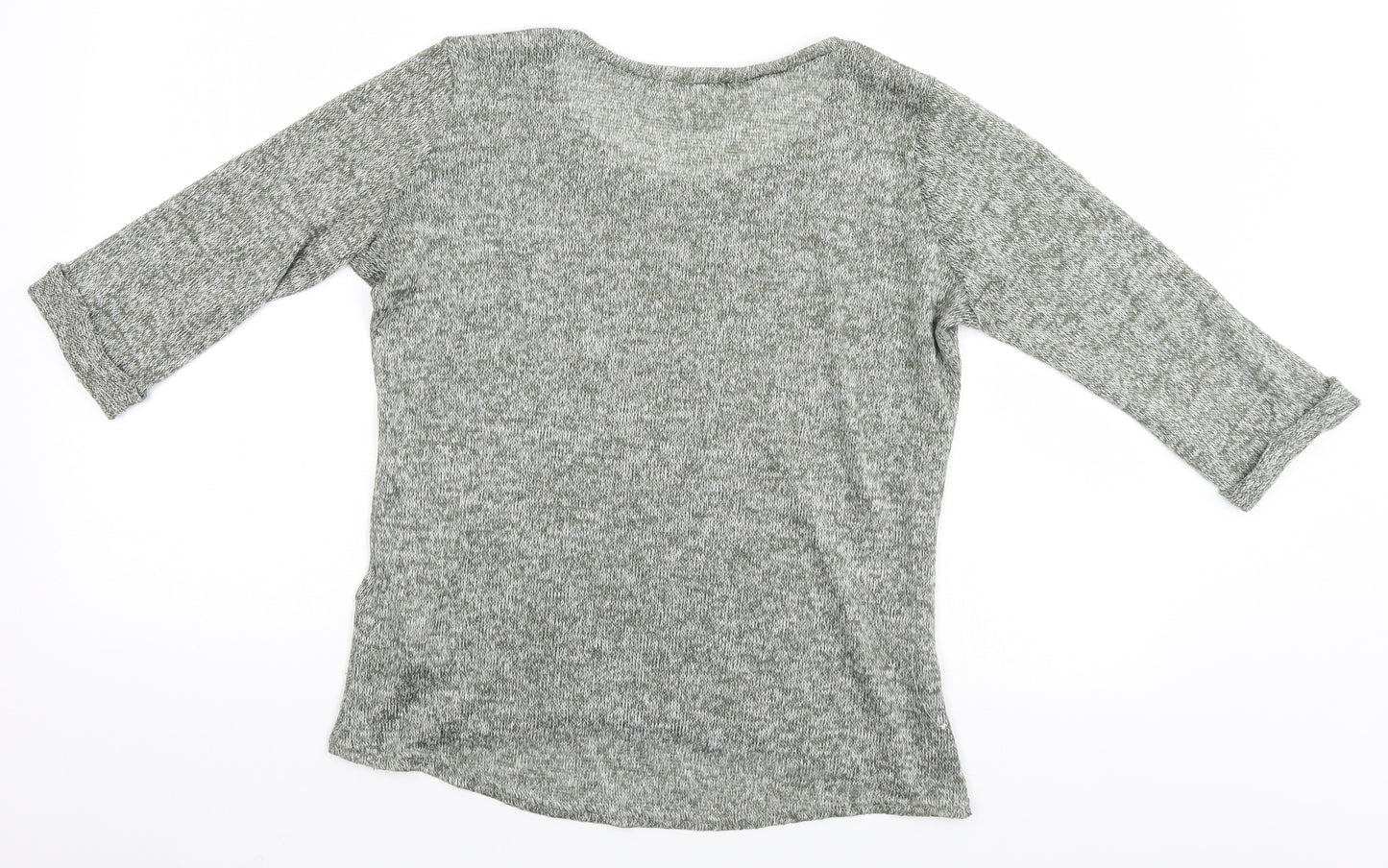 New Look Womens Beige   Basic T-Shirt Size 10