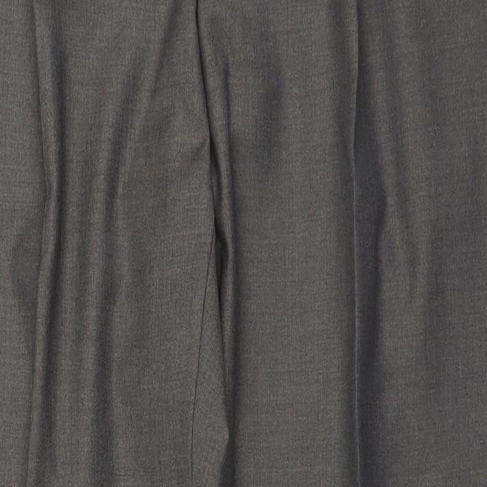 Marks and Spencer Mens Brown   Trousers  Size 34 in L32 in