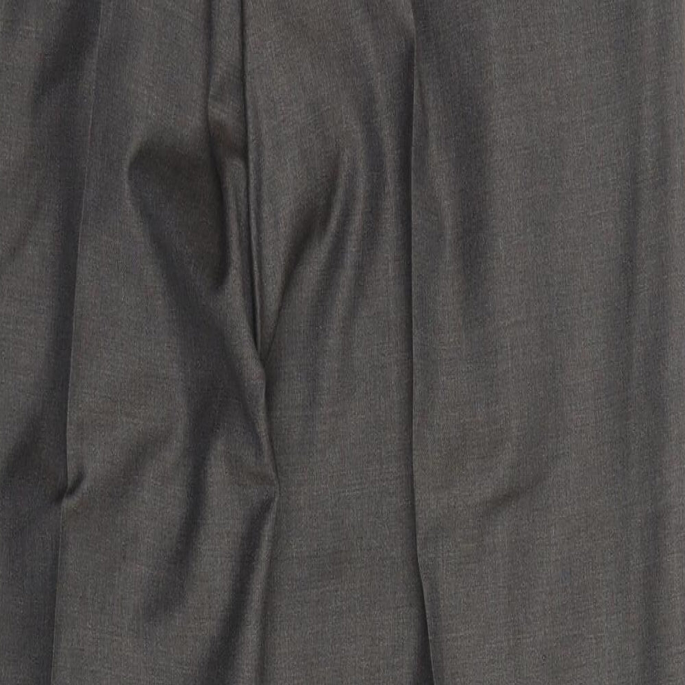 Marks and Spencer Mens Brown   Trousers  Size 34 in L32 in