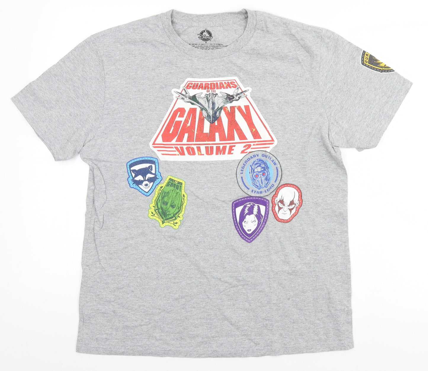 Disney Mens Grey    T-Shirt Size M  - Guardians of the Galaxy