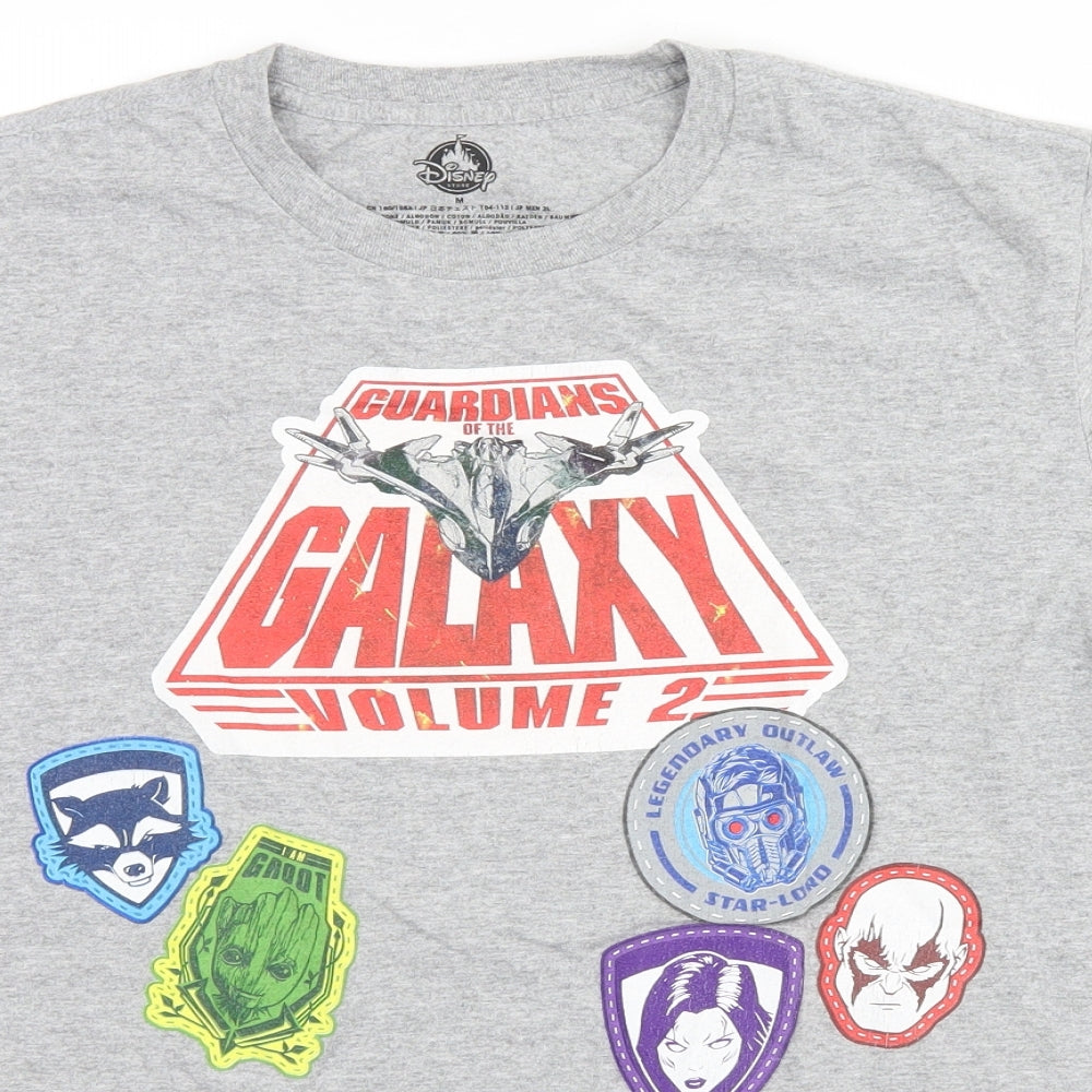 Disney Mens Grey    T-Shirt Size M  - Guardians of the Galaxy