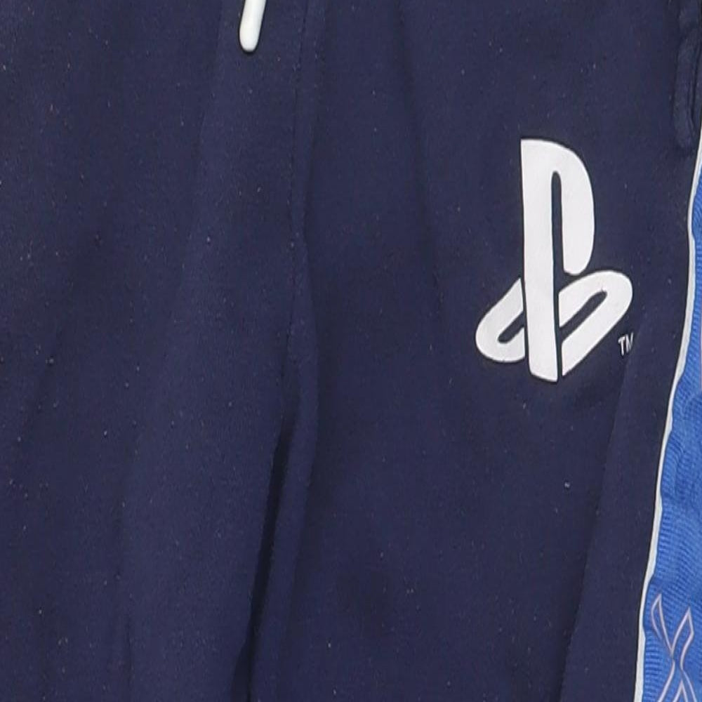 PlayStation Boys Blue   Sweatpants Trousers Size 8-9 Years