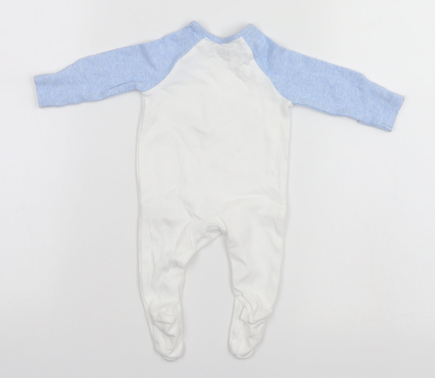 F&F Baby White   Babygrow One-Piece Size 0-3 Months  - Nice to Meet you