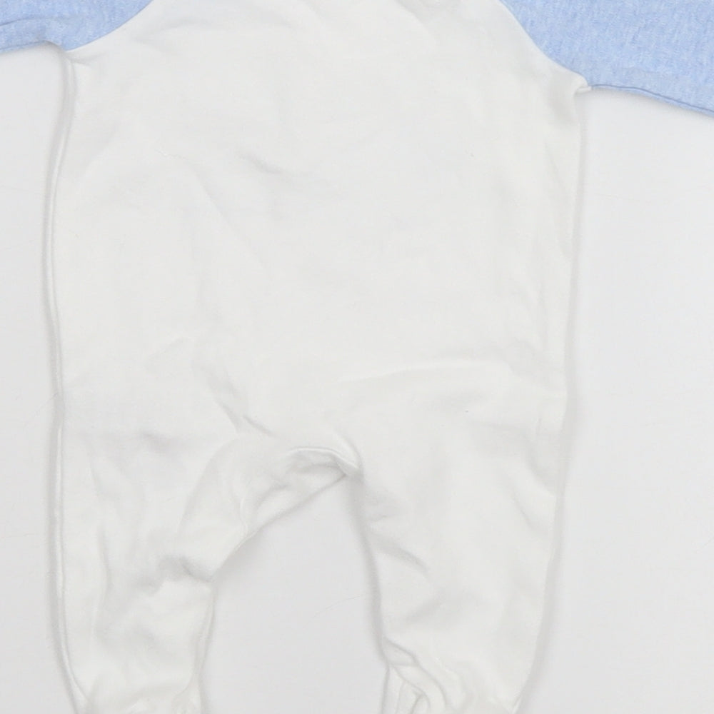 F&F Baby White   Babygrow One-Piece Size 0-3 Months  - Nice to Meet you