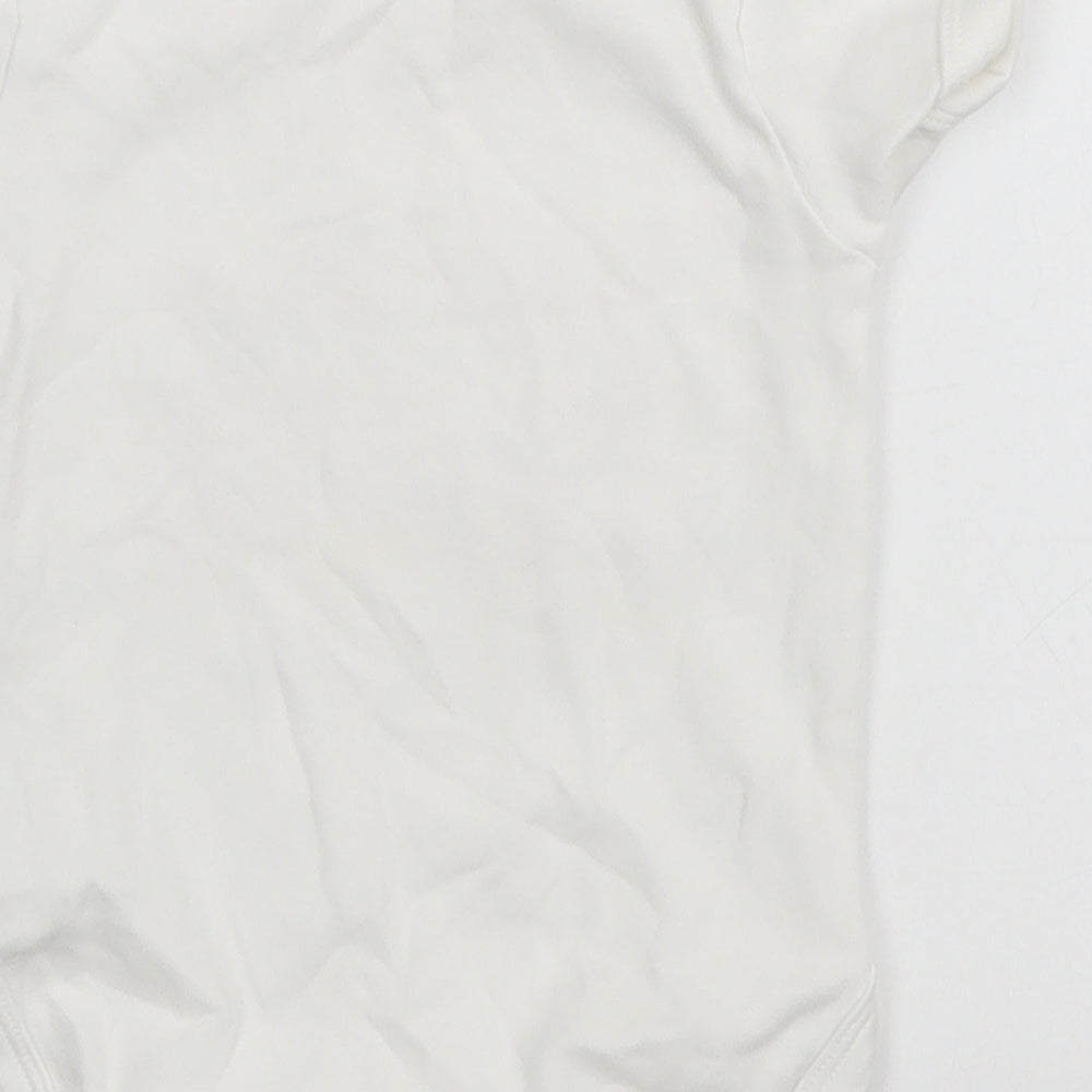 Preworn Baby White   Leotard One-Piece Size 0-3 Months  - 50% Mummy 50% Daddy 100% Perfect