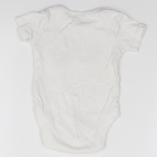 George Baby White   Leotard One-Piece Size 3-6 Months  - Hello, Bunny