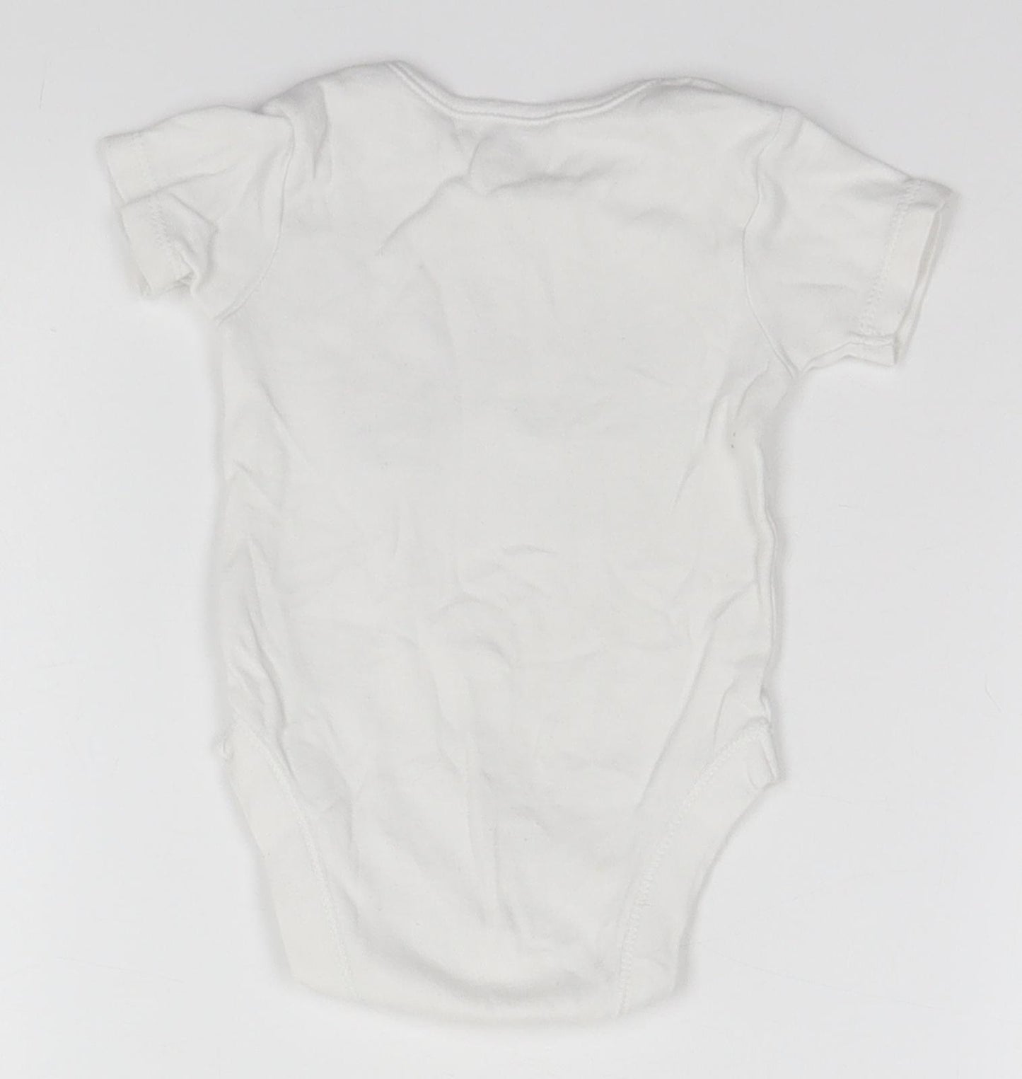 George Baby White   Leotard One-Piece Size 3-6 Months  - Hello, Bunny