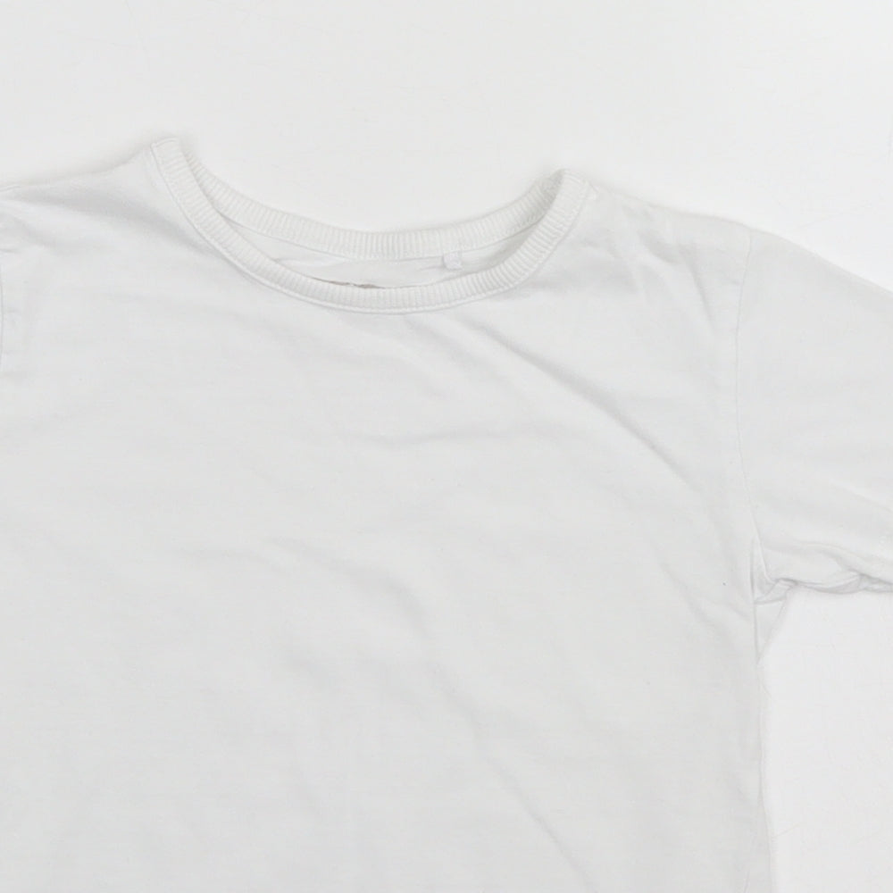 NEXT Boys White   Basic T-Shirt