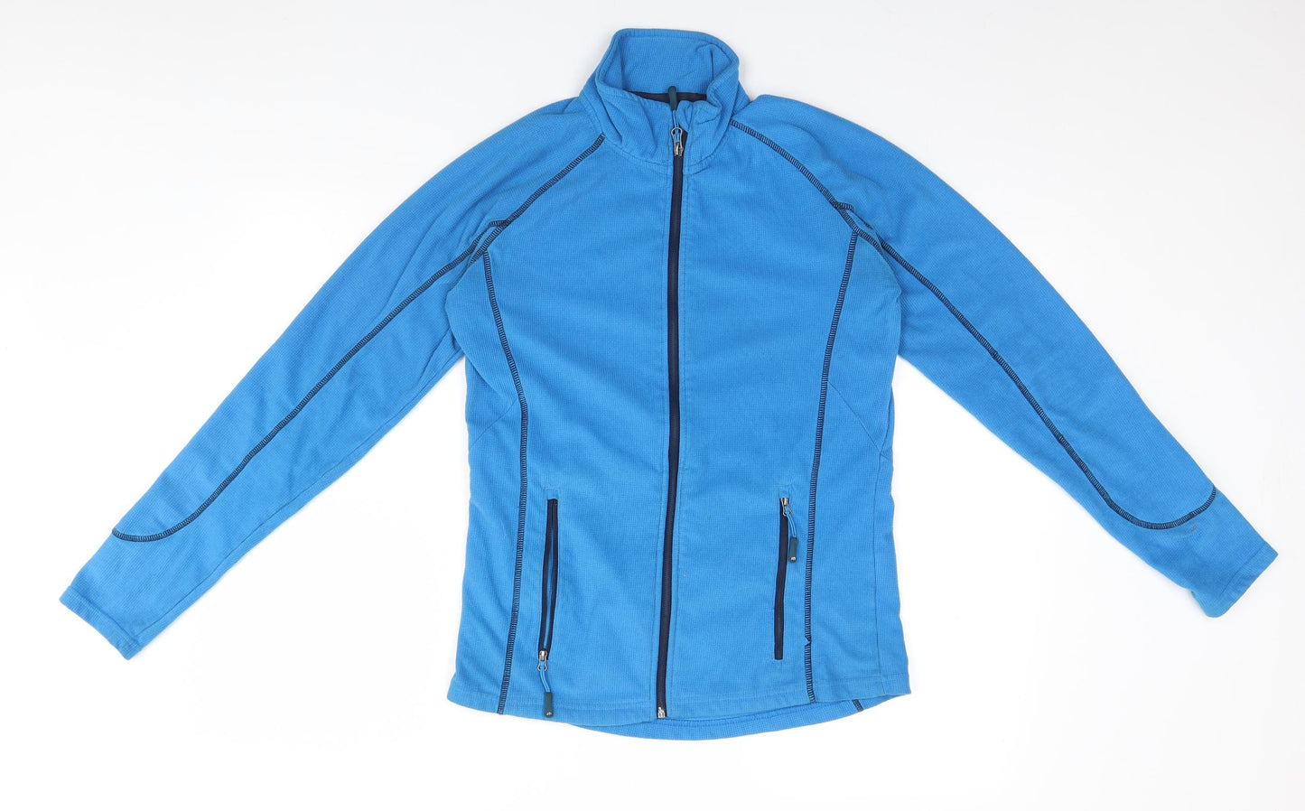 Preworn Womens Blue   Full Zip Jumper