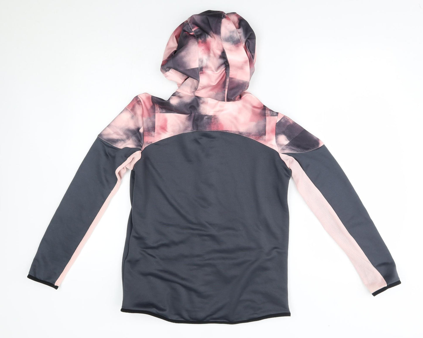 DECATHLON Girls Pink   Full Zip Hoodie Size 14-15 Years