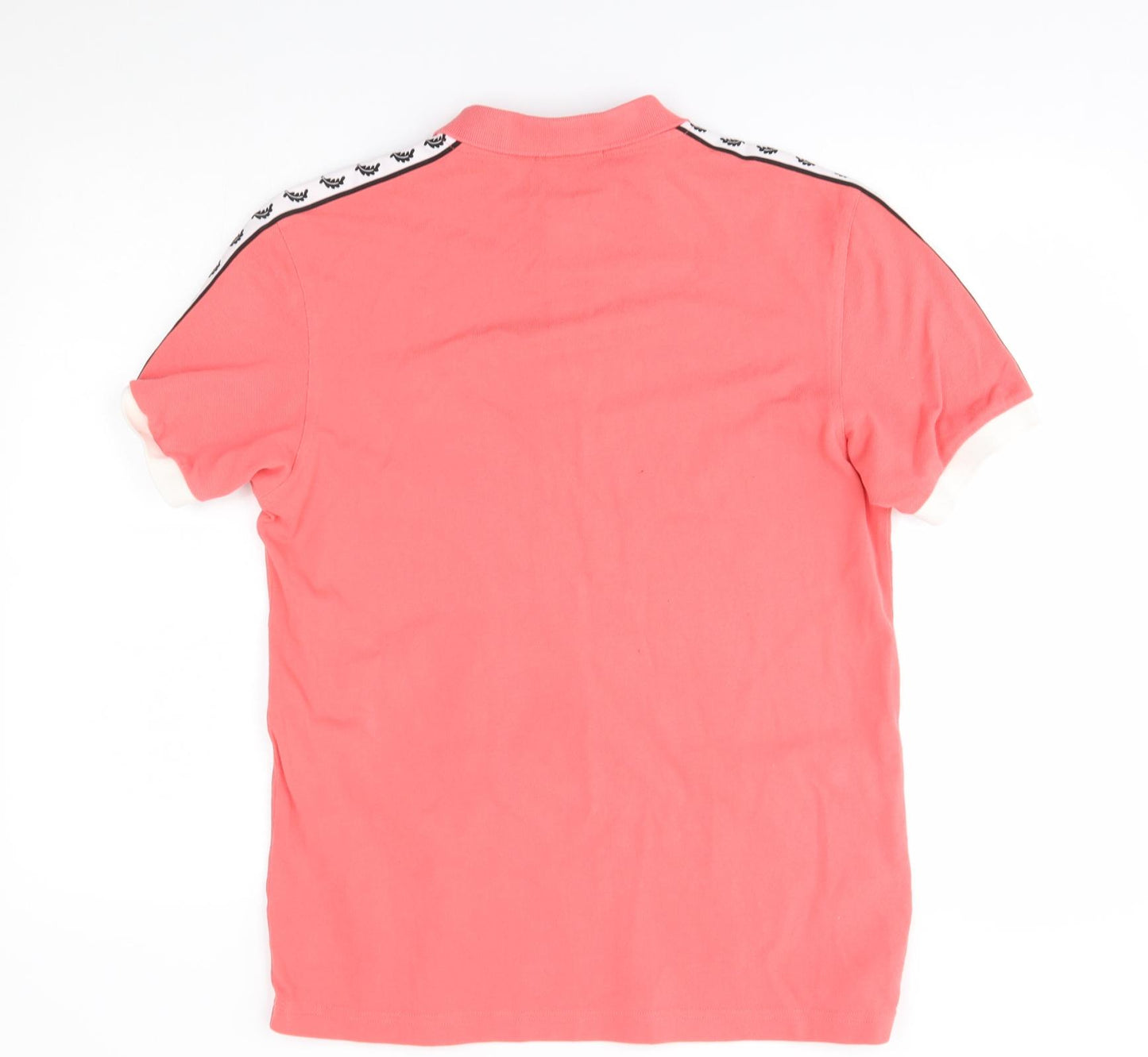 Fred Perry Mens Pink   Basic Polo Size M  - Stripe design