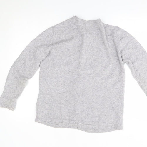 M&S Womens Grey   Cardigan Jumper Size 12