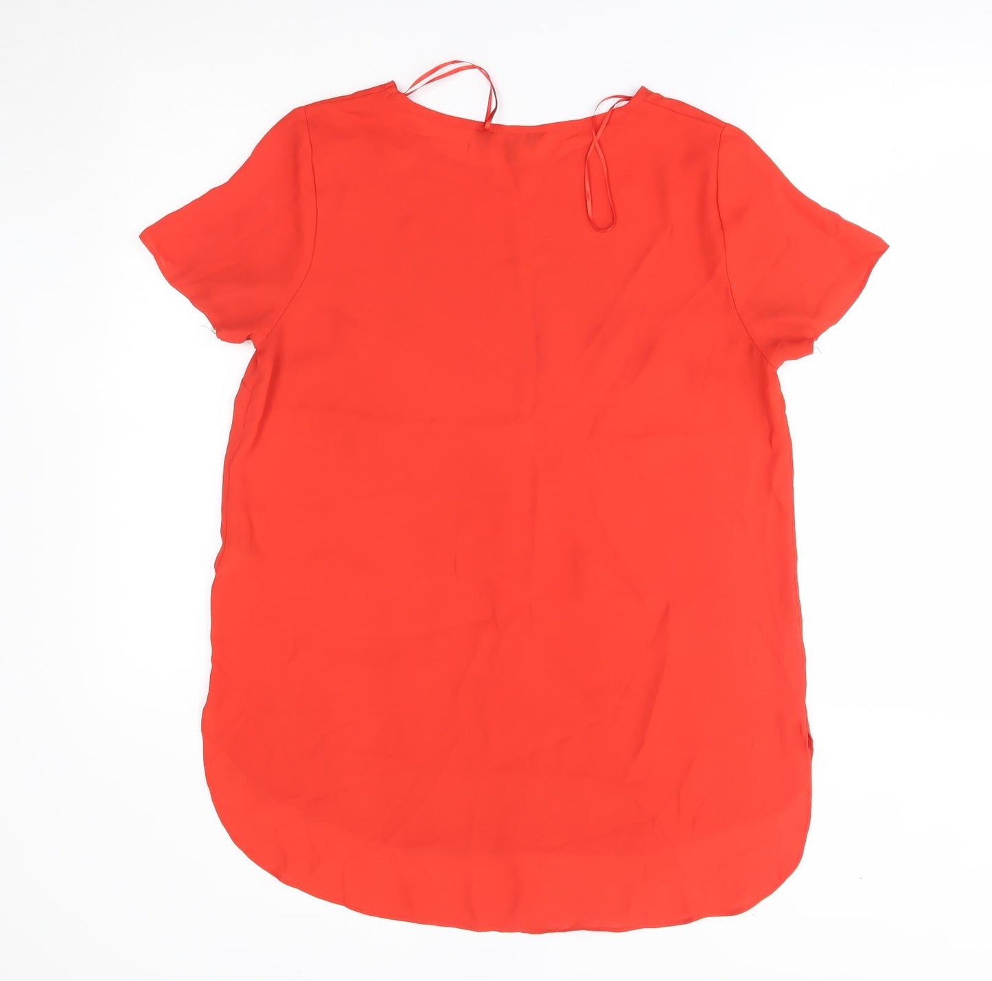 New Look Womens Orange   Basic Blouse Size 12
