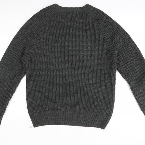 Crosshatch Mens Green   Pullover Jumper Size M