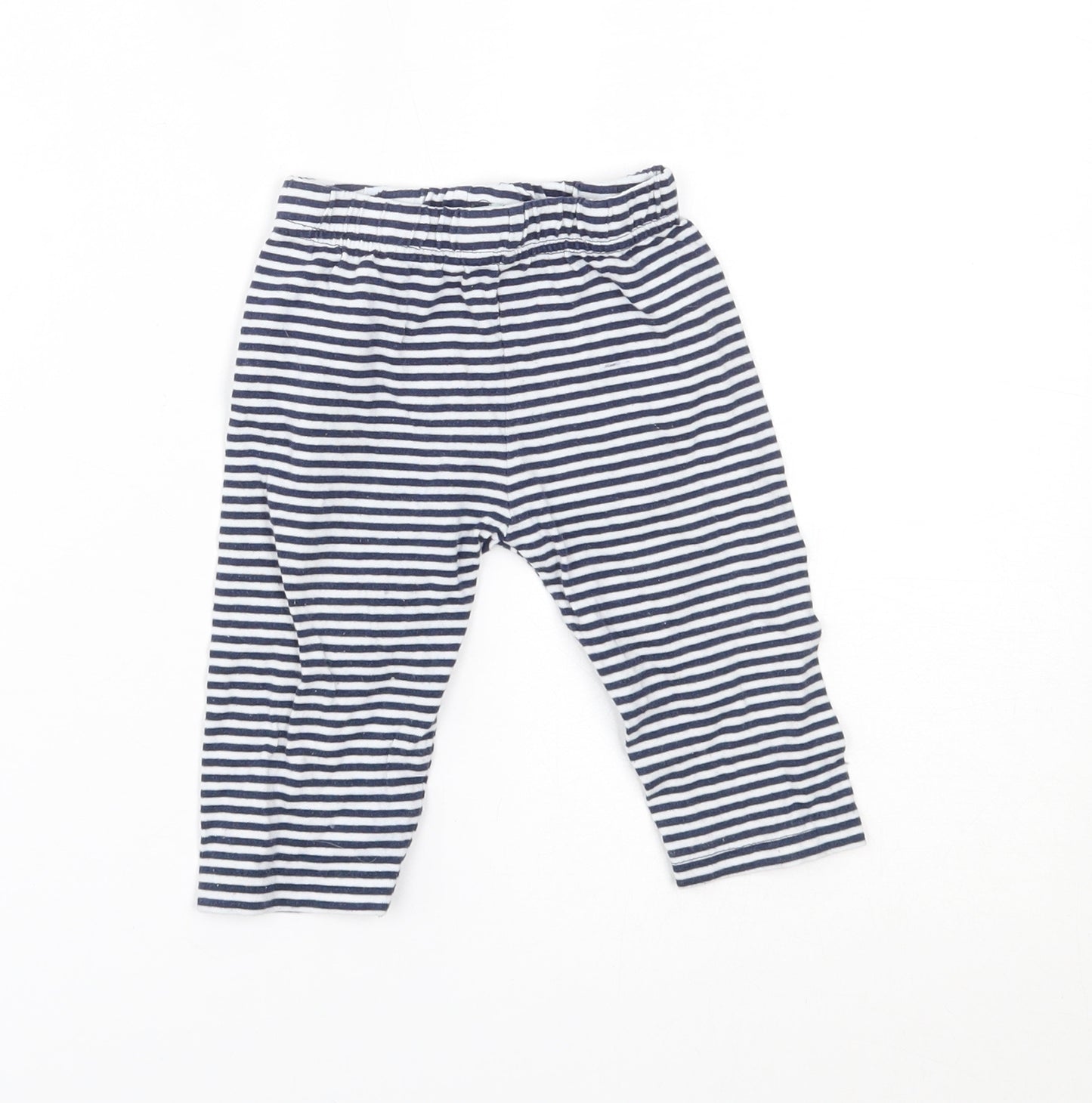 lily & sid Baby Blue Striped   Pyjama Pants Size 6-9 Months