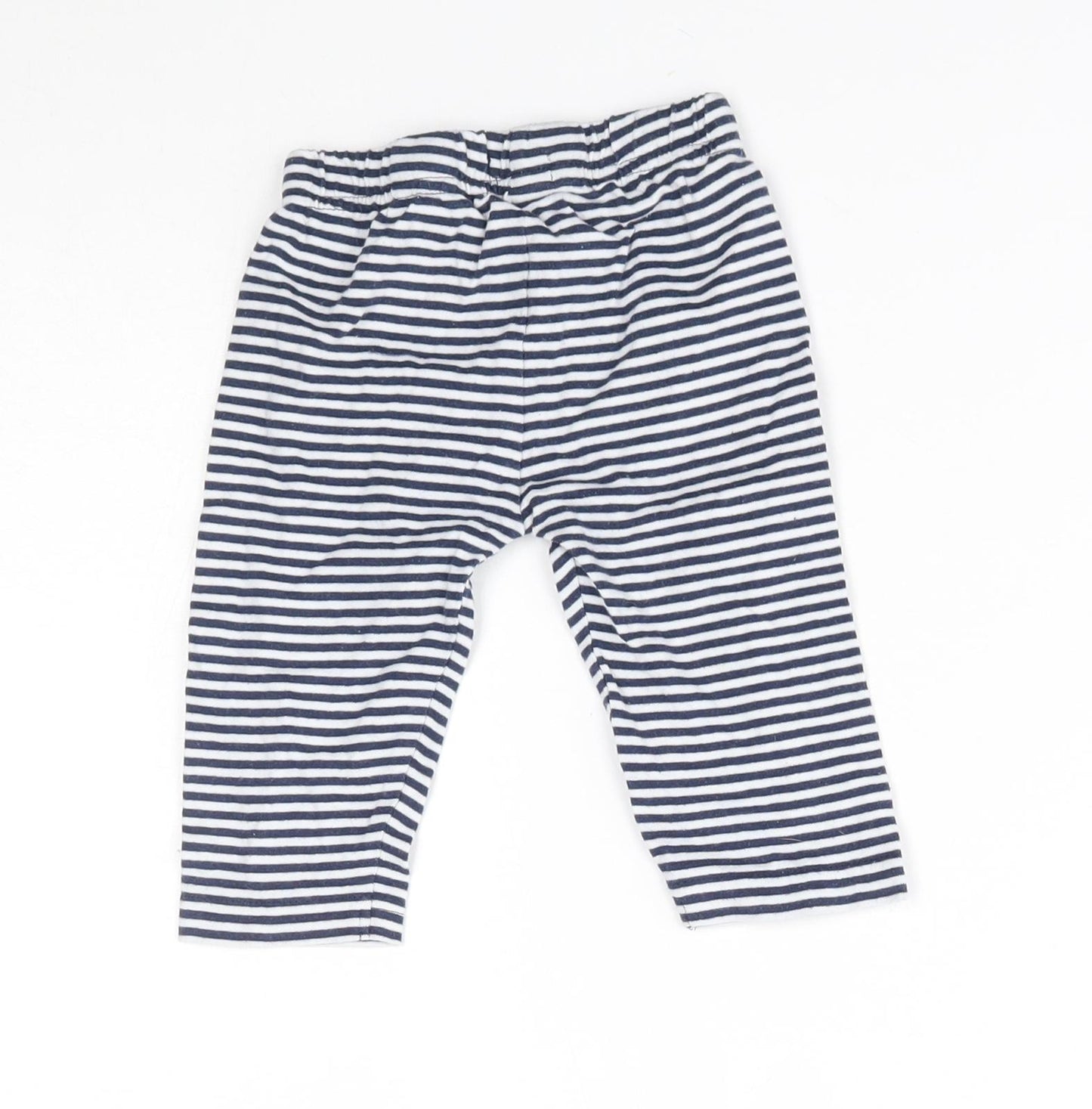 lily & sid Baby Blue Striped   Pyjama Pants Size 6-9 Months