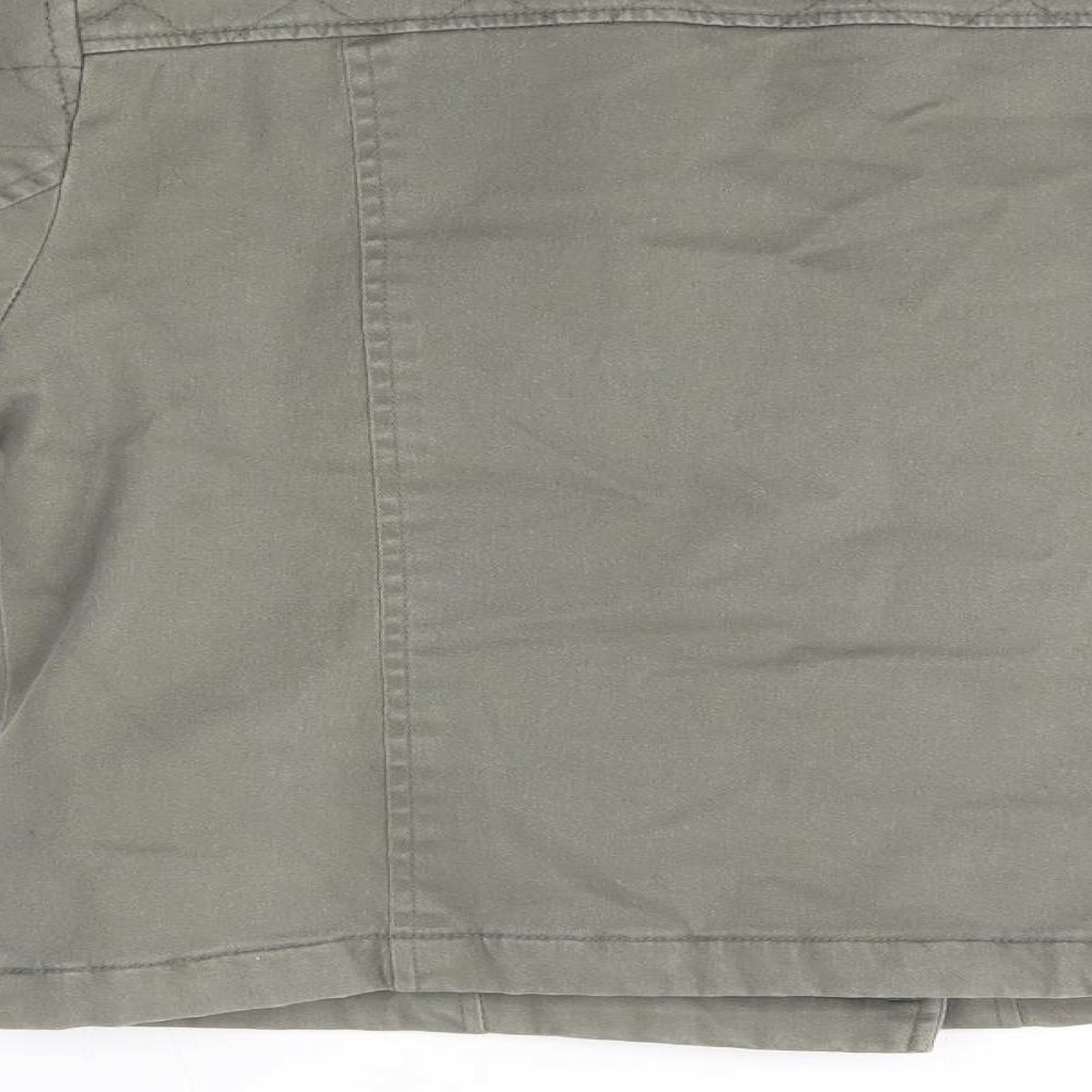 Fatface Womens Green   Biker Jacket Size 10