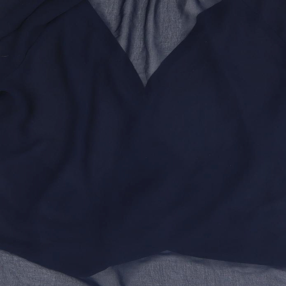 NEXT Womens Blue   Wrap Button-Up Size 12