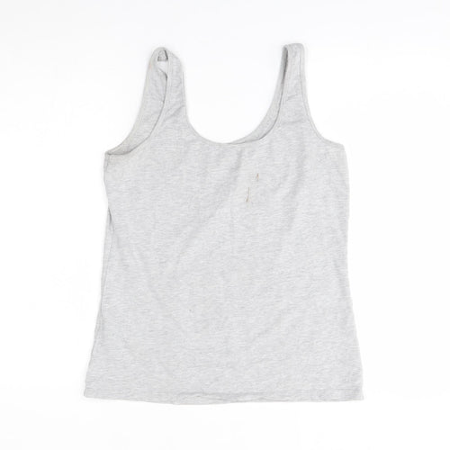 Primark Womens Grey   Basic Tank Size L