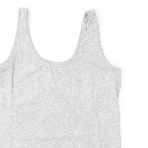 Primark Womens Grey   Basic Tank Size L