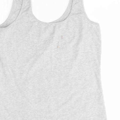 Primark Womens Grey   Basic Tank Size L